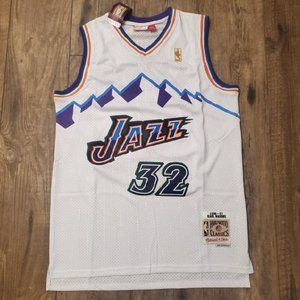 Karl Malone Jazz Throwback Mens Jersey New Stitched